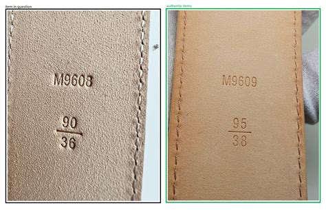 louis vuitton belt serial number check